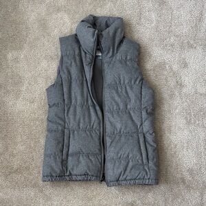 Old Navy Gray Puffer Vest